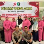 Donor Darah Sambut Hari Bhayangkara ke-79 Tahun 2025 di RSUD Kota Sabang