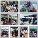 Kedatangan Gubernur Aceh dalam Acara Syukuran Kembalinya 4 Pulau ke Wilayah Aceh Polres Aceh Singkil Lakukan Pengamanan.