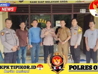 Operasi Senpi Musi 2025, Polsek Semidang Aji Terima Serahan Senjata Ai Rakitan