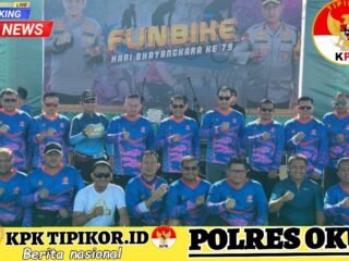 Kapolres Oku Hadiri Fun Bike Hari Bhayangkara Ke – 79 Yang Di Gelar Polda Sumsel