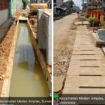 Warga Mengeluh,Akses ke Rumahnya Terganggu,Akibat Proyek Drainase Tidak Kunjung Selesai.