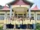 Suasana Pelepasan KKN UNP Padang kembali ke Kampus nya sebanyak 20 orang di Kantor Wali Nagari Tanjung Labuah.