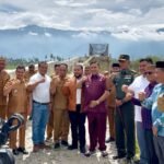 Bupati Aceh Tenggara Tinjau Lanjutan Pembangunan Jembatan Vital Pantai Dona Usai Hadiri Gerakan Pangan Murah di Tanoh Alas