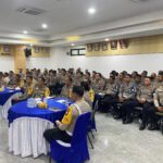 Berikan Arahan kepada Personelnya, Dirlantas Polda Maluku Utara Tekankan Disiplin dan Pelayanan Prima