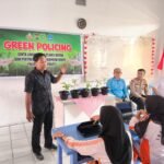 Polres Kepulauan Meranti Gandeng Sekolah lakukan kegiatan penanaman Pohon