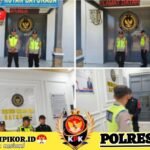 Personel Polsek Baturaja Timur Melaksanakan Patroli Sambang Ke Rutan Kelas II B Baturaja