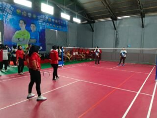 HUT Polwan ke-77, Polres Ternate Hadirkan Semangat Kebersamaan Lewat Turnamen Badminton