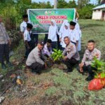 Polres Kepulauan Meranti Laksanakan Green Policing di Empat Sekolah; Upaya Tumbuhkan Jiwa Peduli Lingkungan Generasi Muda