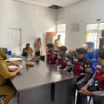 Dit Samapta Polda Malut Patroli dan Sambang di Kantor Kelurahan Santiong