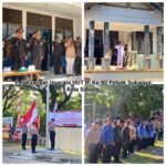 Polsek Sukajaya Gelar Upacara HUT RI ke-80 di Halaman Kantor Camat Balohan