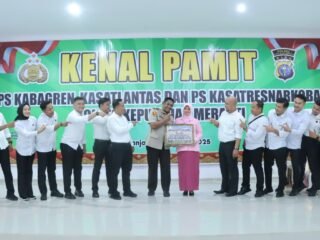 Kenal Pamit PS. Kabag Ren, Kasat Lantas dan PS. Kasat Resnarkoba Polres Kep. Meranti