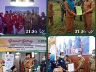 PEMERINTAH DINAS KESEHATAN KB SUMEDANG BERSAMA BUPATI KB SUMEDANG. SIGAP MEMBERI KAN PELAYANAN KESEHATAN PENGLIHATAN OPERASI KATARAK .