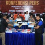 Kapolres Ternate Dampingi Kapolda Malut, Ungkap Strategi Licik Sindikat Pecah Kaca Lintas Daerah