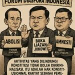 FORUM DIASPORA INDONESIA DUKUNG LANGKAH ABOLISI & AMNESTI, DESAK PRABOWO BUKA IJAZAH JOKOWI