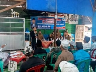 Ali Muda SH, Laksanakan Sosialisasi Peraturan Daerah No. 16 Tahun 2019 Tentang Koperasi dan UKM Di Nagari Panti