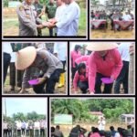 Polres Labusel dan Forkopimda Tanam Jagung Serentak di Ponpes Ahmadul Jariah