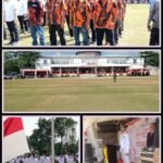 Pemuda Pancasila Antusias Mengikuti Upacara Pengibaran Bendera Merah Putih , HUT RI Ke 80 Tahun 2025 . 17- Agustus - 2025 Lapangan SBBK
