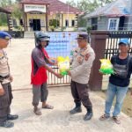 Gerakan Pangan Murah Beras Stabilisasi Pasokan dan Harga Pangan ( SPHP ) Bersama Polres Tanjab barat di Wilayah Hukum Polsek Tungkal Ilir dan KSKP Tanjab barat.