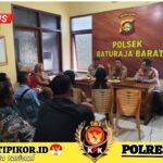 Kapolsek Baturaja Barat Pimpin Rapat Koordinasi Ketahanan Pangan Bersama Dinas Pertanian dan Kelompok Tani