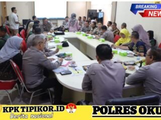 Waka Polres Oku Pimpin Rapat Koordinasi Ketahanan Pangan Lahan Jagung