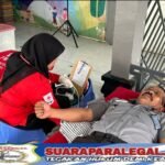 Lapas Labuhan Ruku Adakan Donor Darah dalam Rangka Memeriahkan HUT RI Ke-80