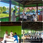 KPPS TPS 01 Nengke Distrik Pantai Timur Bagian Barat Di Lantik Dalam Pelaksanaan PSU Pasca Rekomendasi Bawaslu Sarmi.