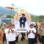 Kapolda Malut mendampingi Wapres Gibran Hadiri Pembukaan Festival Legu Taro No Ate