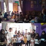 Santunan Yatim Piatu Yang Di Gelar Di Majelis Assyifa Di Kampung Blok Lame Desa Mandala kasih, Kecamatan Pamengpek