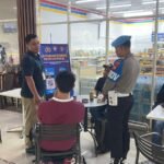 POLSEK TERNATE UTARA SOSIALISASI QR BARCODE PELAYANAN PENGADUAN PROPAM POLRI DI AREA PUBLIK