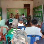 TNI Kodim 0305/Pasaman Gandeng Dinas Tenaga Kerja, Sosialisasikan Perlindungan Pekerja di Katiagan