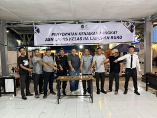 Gencarkan Deteksi Dini, Lapas Labuhan Ruku Kembali Laksanakan Razia