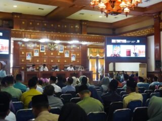DANDIM 0322/SIAK HADIR DALAM KEGIATAN PEMPROV RIAU DUKUNG PENYUSUNAN RPJMD KABUPATEN SIAK 2025–2045