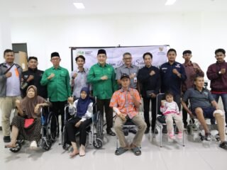 Warga Ucapkan Terimakasih Kepada Baznas Kabupaten Bekasi, Sudah Salurkan Bantuan Kaki Dan Tangan Palsu