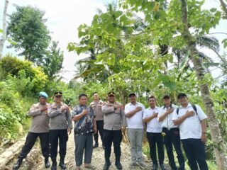 PUPR Bina Marga Nias Selatan Tanggap Bencana, Langsung Turun ke Lokasi Longsor di Sungai Susua