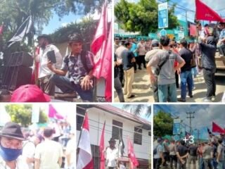 Aliansi AMP-ERA Gelar Aksi Besar Tuntut Pemulihan Internet dan Listrik di Gunungsitoli
