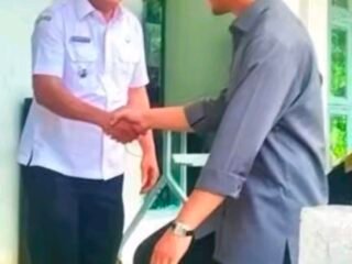 Camat Boronadu Sambut Antusias Kedatangan Wakil Presiden RI di Nias Selatan