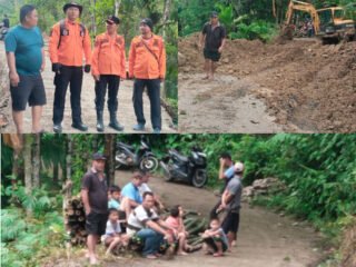 Pemerintah Kabupaten Nias Selatan Lakukan Monitoring Penanganan Longsor di Desa Sinar Helaowo