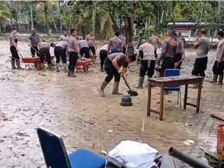 Gerak Cepat dalam Pemulihan Pascabencana, Polri Pastikan Sekolah di Aceh Utara Siap Digunakan