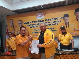 Syaikhu Subhan Jabat Kembali Ketua DPC Hanura Kabupaten Mojokerto Periode 2026-2029