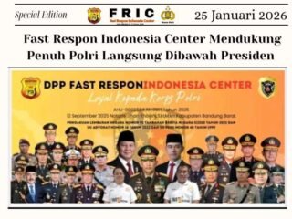 Dukungan Ketua Umum FRIC DPP (Dewan Pimpinan Pusat), Terhadap Sikap Tegas Kapolri