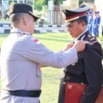 Upacara Penganugerahan Satyalancana Pengabdian di Mako Polres Sabang