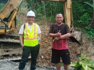 Masyarakat Boronadu Sambut Antusias Dimulainya Pembangunan Jembatan Sungai Gomo Pasca Kunjungan Wapres Gibran