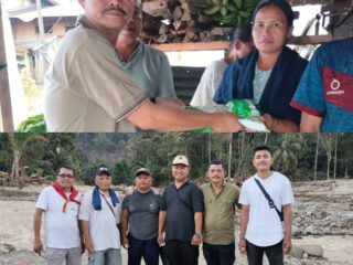 Kepedulian Rinto Zebua Salurkan Ratusan Paket Sembako untuk Korban Banjir dan Longsor di Sibolga dan Tapteng