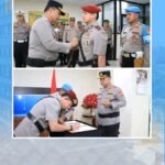 Upacara Sertijab Kasat Reskrim Polres Metro Bekasi Kota
