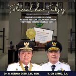 Sumatera Selatan Raih Kategori Pertama dalam Pencapaian Universal Health Coverage (UHC)