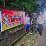 Antisipasi Aksi Tawuran Remaja, Tiga Pilar Jatibening Baru Pasang Spanduk Imbauan di Titik Rawan