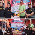 Diky Hatami Langsung Pimpin Kegiatan Bakti Sosial Harimau Sumatera Bersatu
