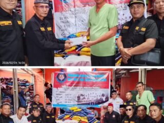 Diky Hatami Langsung Pimpin Kegiatan Bakti Sosial Harimau Sumatera Bersatu