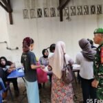 Babinsa Koramil 02/Sukakarya Dampingi Posyandu, Perkuat Upaya Pencegahan Stunting