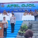 Kapolres Ternate Hadiri Apel Ojol Kamtibmas, Dorong Ojol Jadi Pelopor Keselamatan Lalu Lintas